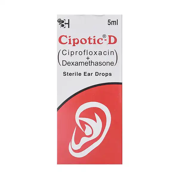 Cipotic-d Ear Drops 5ml